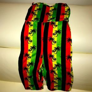 Never Worn Jamaican Me Crazy Romper